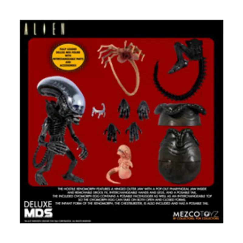 Mezco Toyz Alien Deluxe Figura 18 cm Alien Deluxe Mds