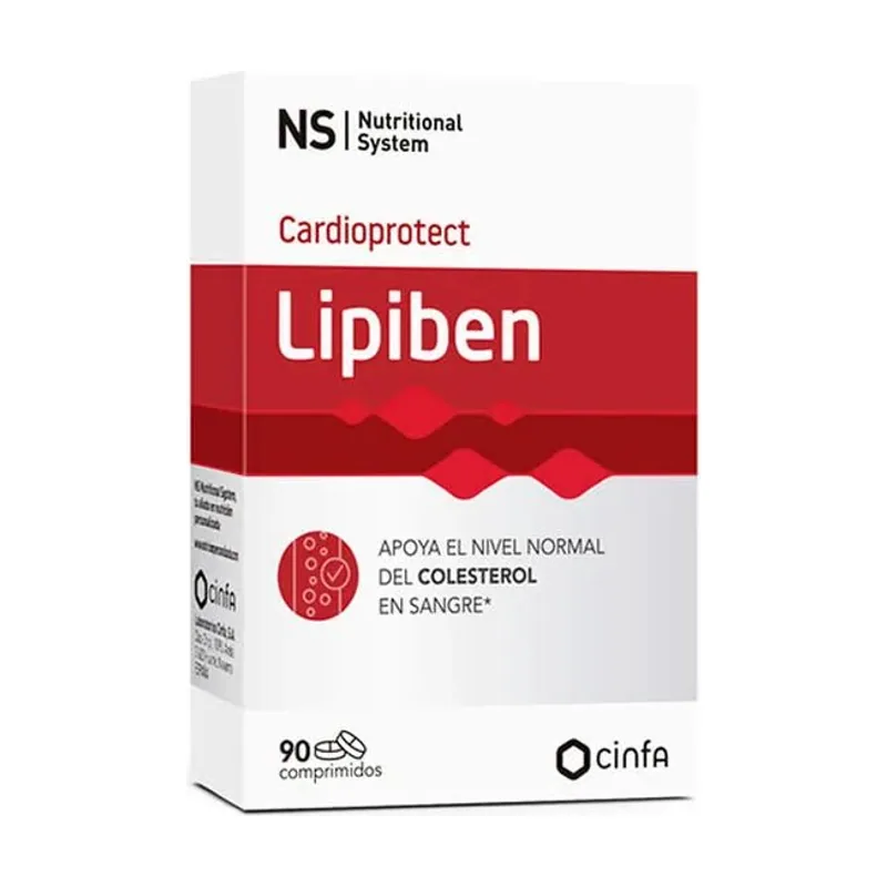 Nutritional System Cardioprotect Lipiben Complemento Alimenticio 90 Cápsulas