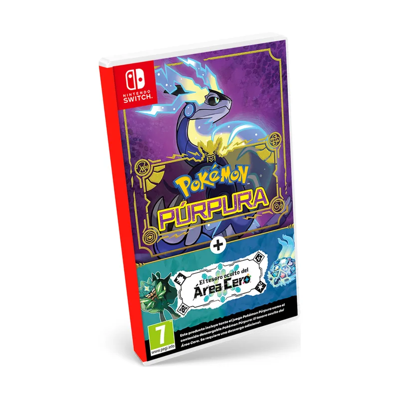 Game Freak Pokemon Violet + The Hidden Treasure of Area Zero Import Switch