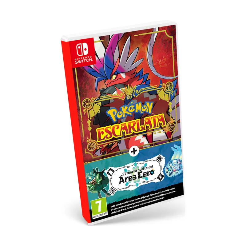 Game Freak Pokemon Scarlet + The Hidden Treasure of Area Zero Switch