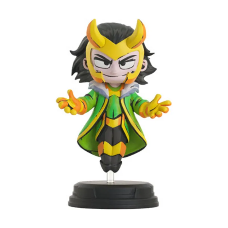 Diamond Comics Distributors Loki Estatua Resina 10 cm Marvel Animated Style
