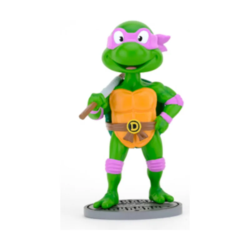 National Entertainment Collectibles Assoc. Donatello Fig 16.5 cm Tmnt Head Knocker