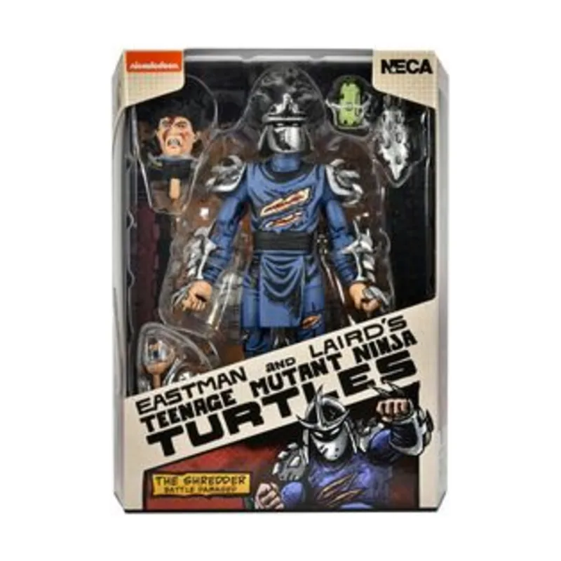 National Entertainment Collectibles Assoc. Battle Damaged Shredder Fig. 17,5 cm Teenage Mutant Ninja Turtles Mirage Comics