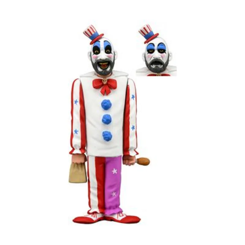 National Entertainment Collectibles Assoc. Capitán Spaulding Fig 15 cm La Casa De Los 1000 Cadaveres Toony Terrors