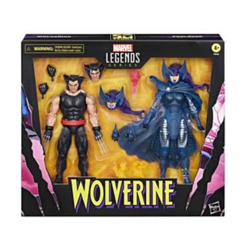Hasbro Wolverine & Lady Psylocke Set 2 Fig. 15 cm X-Men Marvel Legend Series
