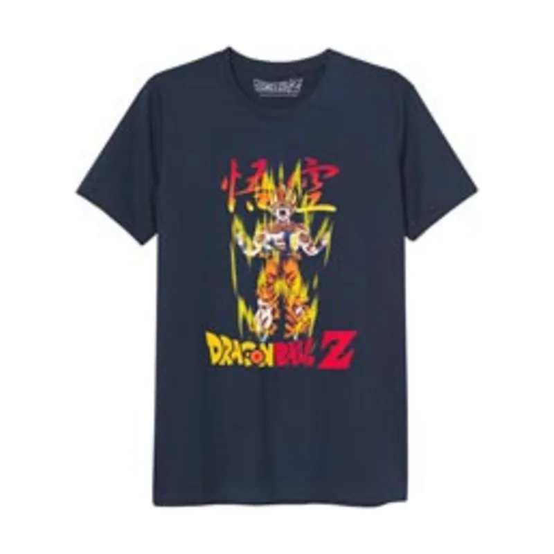 Sun City Iberica, Lda. Super Saiyan Goku Talla Ss Camiseta Negra Chico Dragon Ball