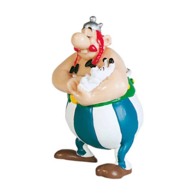 Plastoy Obelix Con Idefix Figura Pvc 12 cm Asterix El Galo