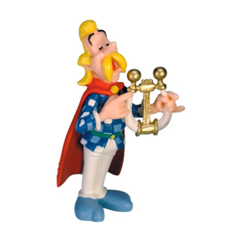 Plastoy Asuranceturix El Bardo Figura Pvc 9 cm Asterix El Galo