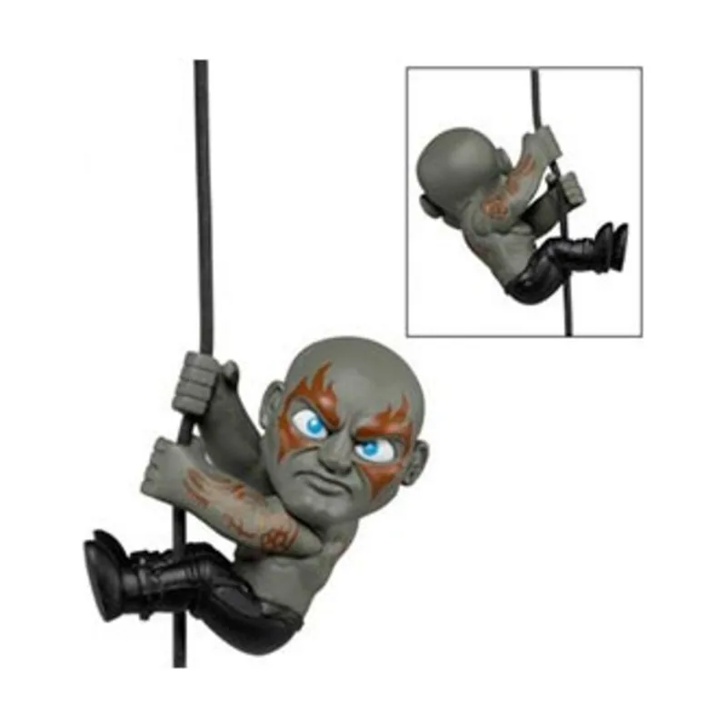 National Entertainment Collectibles Assoc. Drax Figura 3,5 cm Scaler Marvel Guardianes De La Galaxia Reissue Re-Run