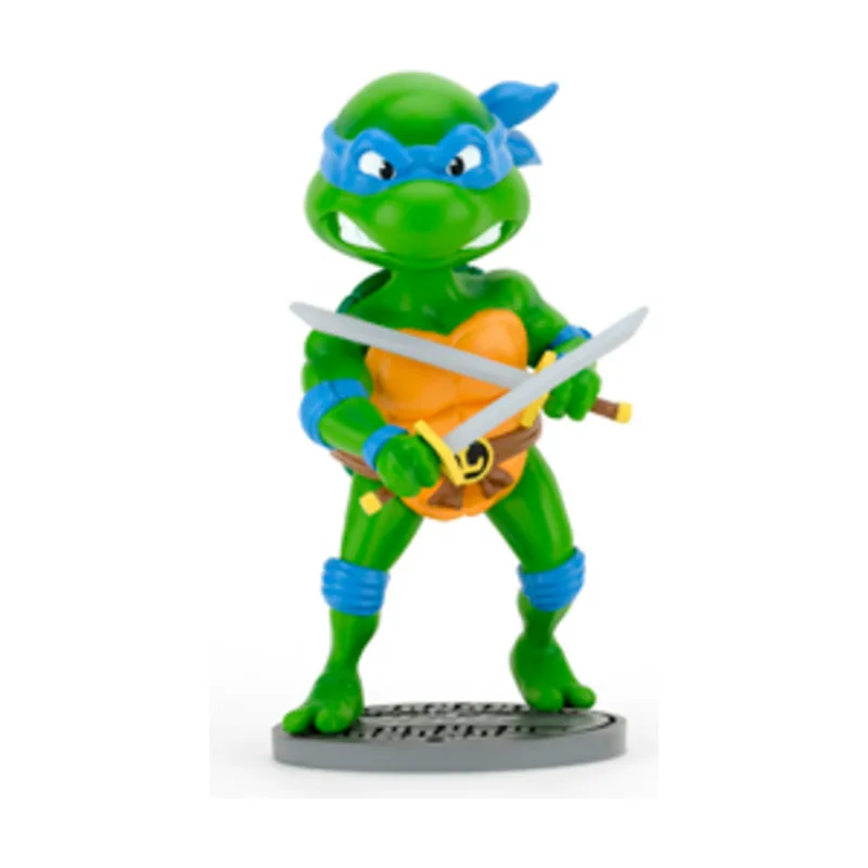 National Entertainment Collectibles Assoc. Leonardo Fig 16.5 cm Tmnt Head Knocker