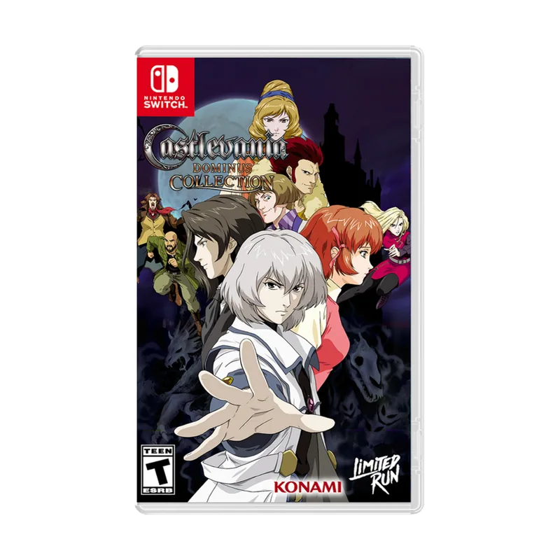 Limited Run Games Castlevania Dominus Collection Dawn Cover Imp USA Switch