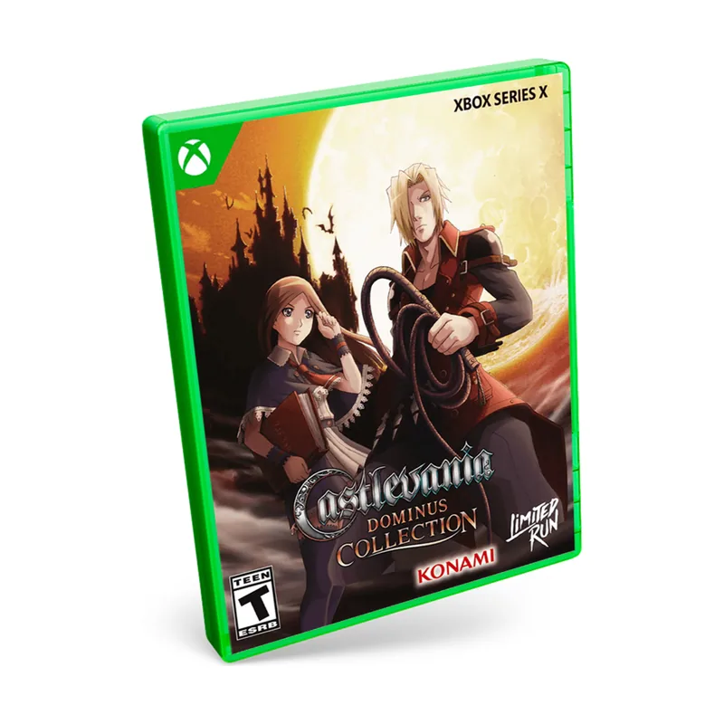 Limited Run Games Castlevania Dominus Collection Portrait Cover Imp USA Xbox Series