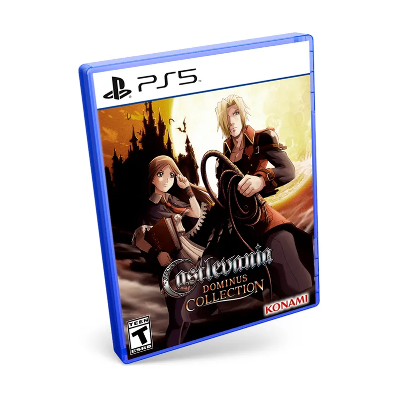 Limited Run Games Castlevania Dominus Collection Portrait Cover Imp USA PS5