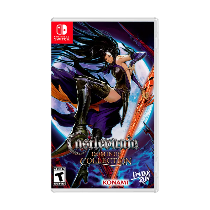 Limited Run Games Castlevania Dominus Collection Ecclesia Cover Imp USA Switch