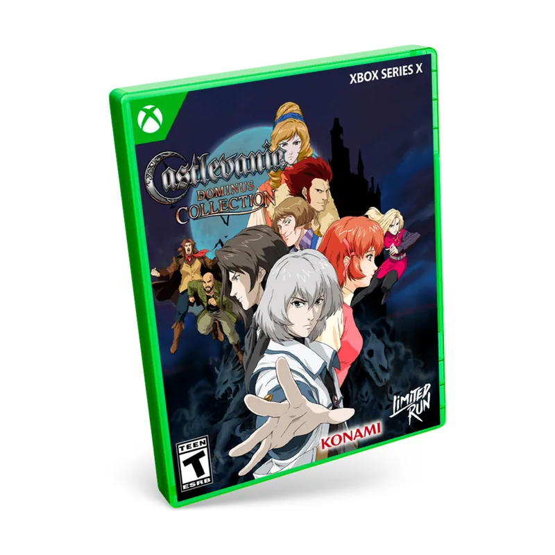 Limited Run Games Castlevania Dominus Collection Portada Dawn of Sorrow Xbox Series