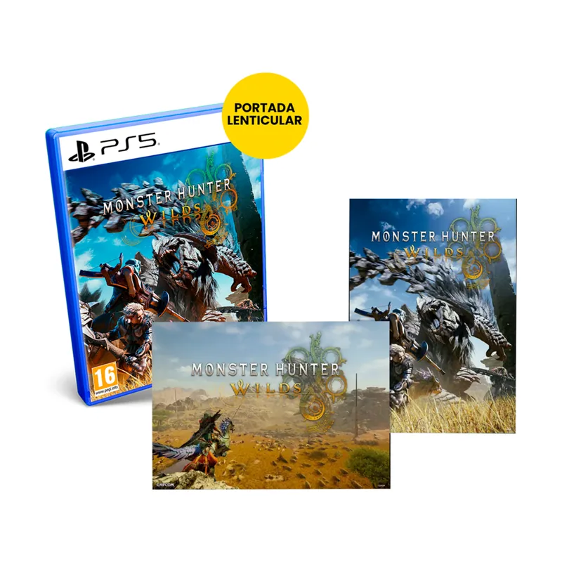 Capcom Monster Hunter Wilds Edicion Lenticular PS5