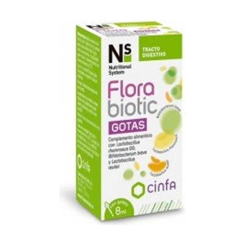 Nutritional System Florabiotic Gotas Complemento Alimenticio 8ml