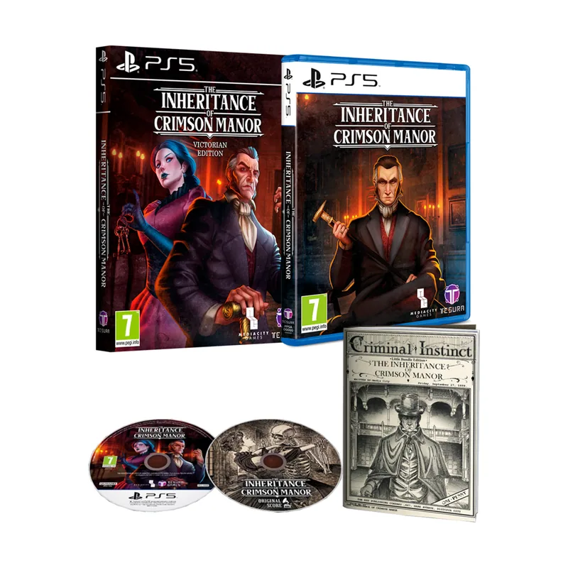 Tesura Games The Inheritance of Crimson Manor