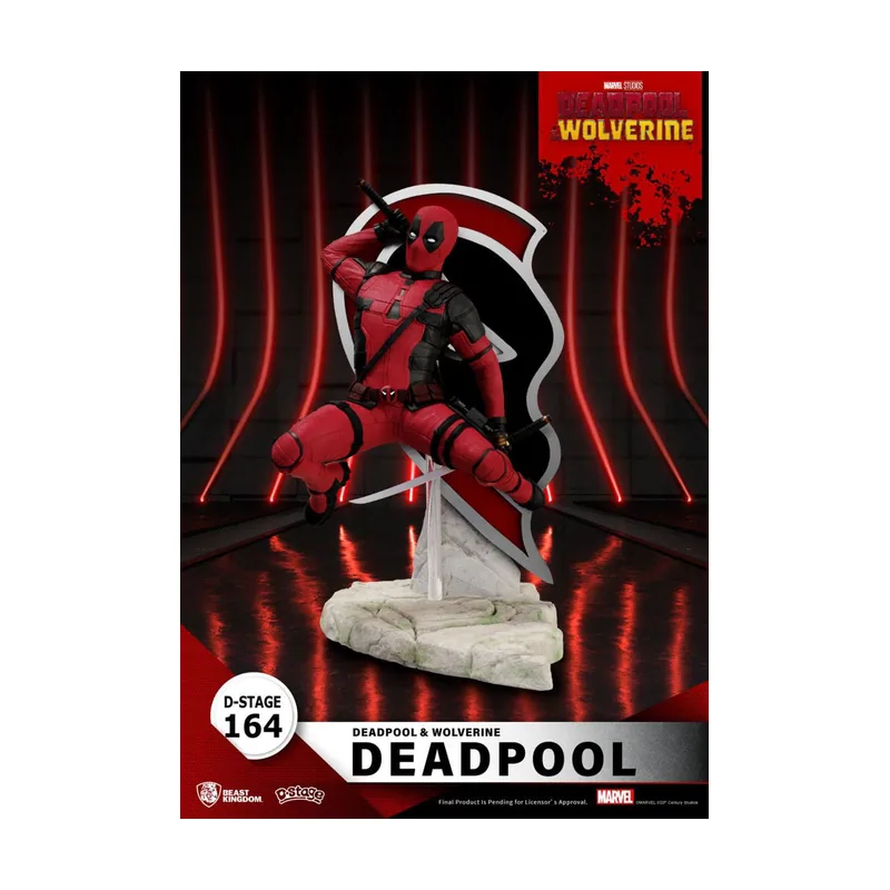 Beast Kingdom Figura Deadpool 3 Diorama D-Stage