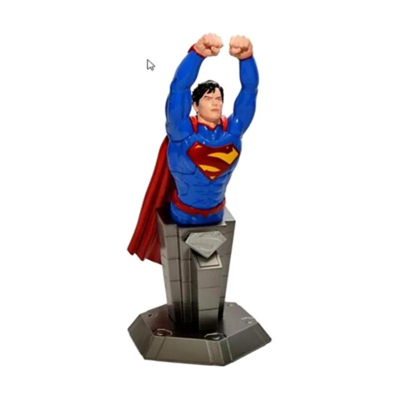 Happy Well International Enterprise Superman Action Mode Busto Puzle 3D 17 cm Dc Universe