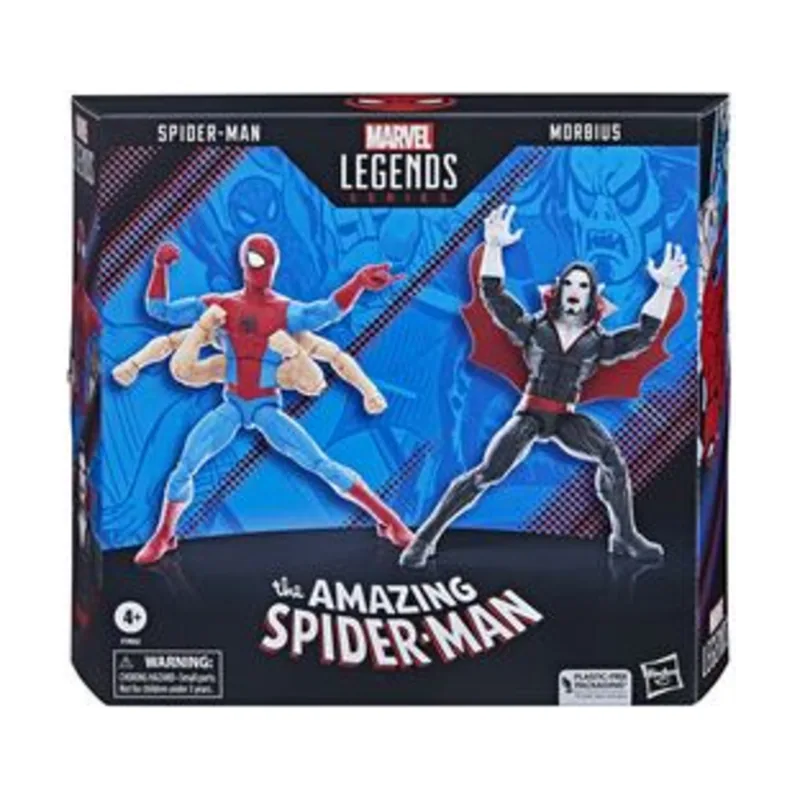 Hasbro Spider-Man Vs Morbius Set 2 Fig. 15 cm The Amazing Spiderman Marvel Legends Series