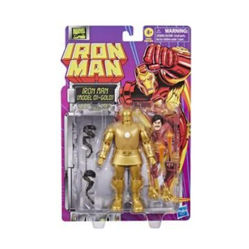 Hasbro Iron Man Model 01-Gold Fig. 15 cm Marvel Legend Series