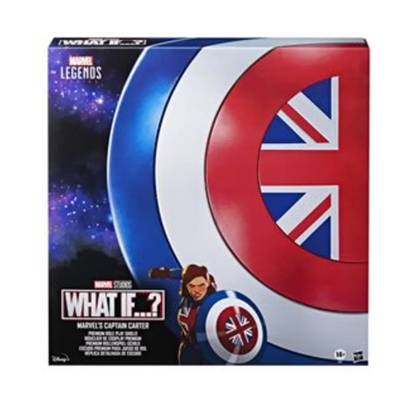 Hasbro Captain Carter Premium Shield Replica 60 cm What If Marvel Legends Series 1:1 Scale