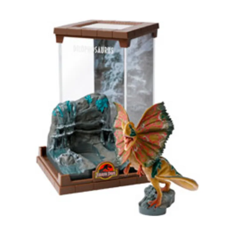 Noble Partners Distribution Sprl Dilophosaurus Figura Resina Jurassic Parc Diorama Bendyfig