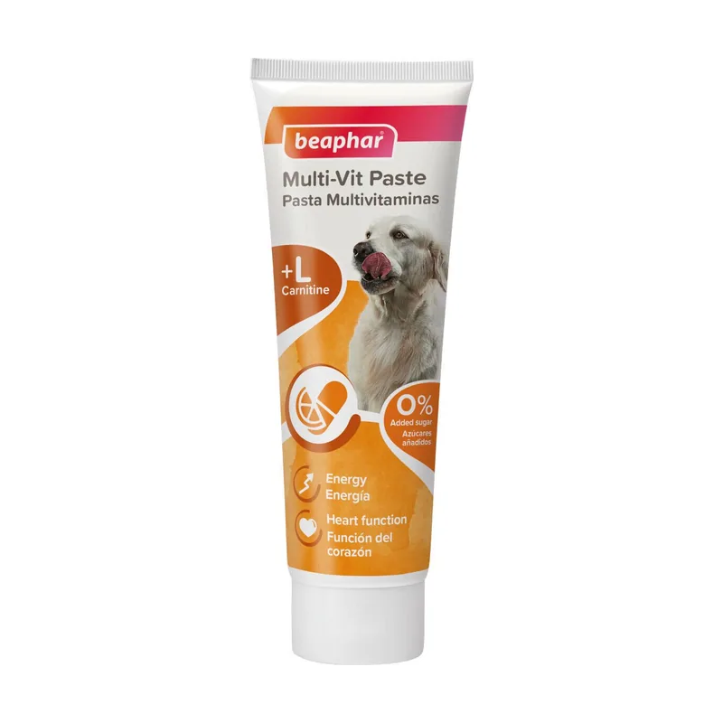 Beaphar Pasta Multi-Vitaminas Suplemento para Perros 100g