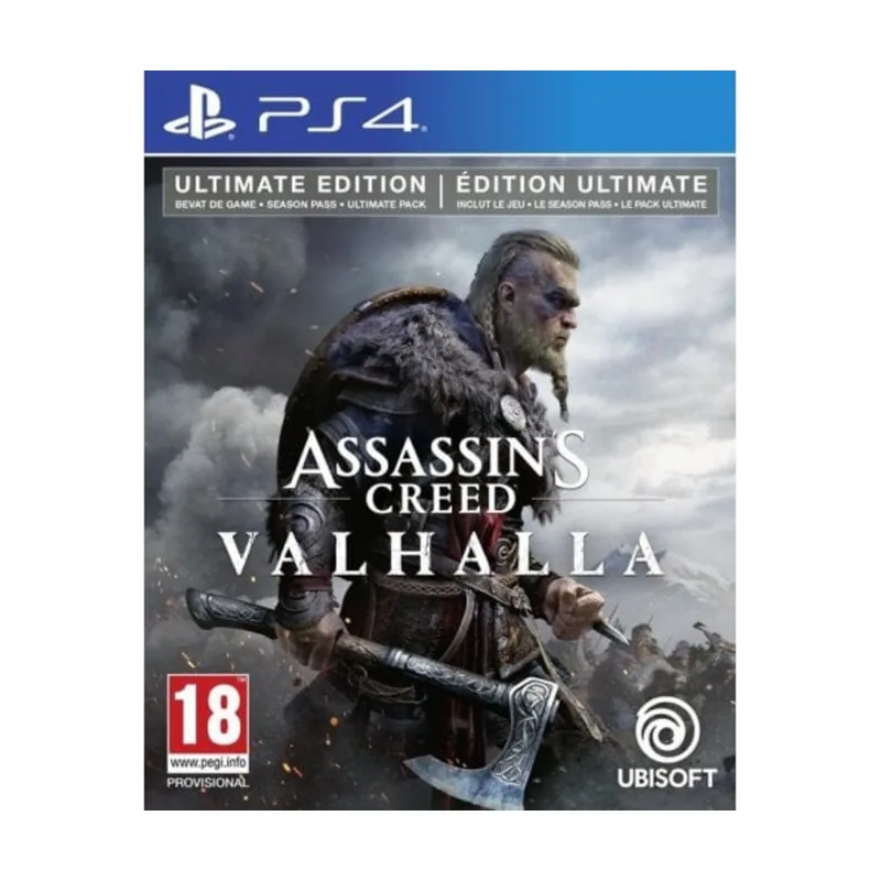 Ubisoft Assassins Creed Valhalla Ultimate Edition PS4