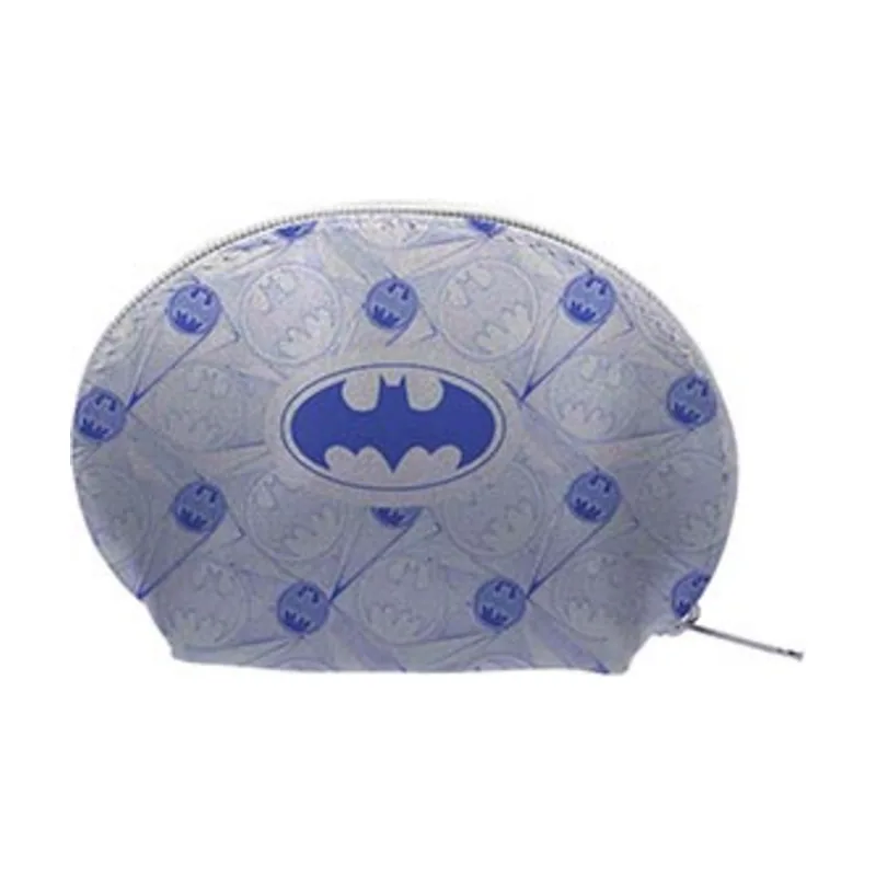 SD Toys Estuche Ovalado Batman Pattern Azul Logo Universo Dc