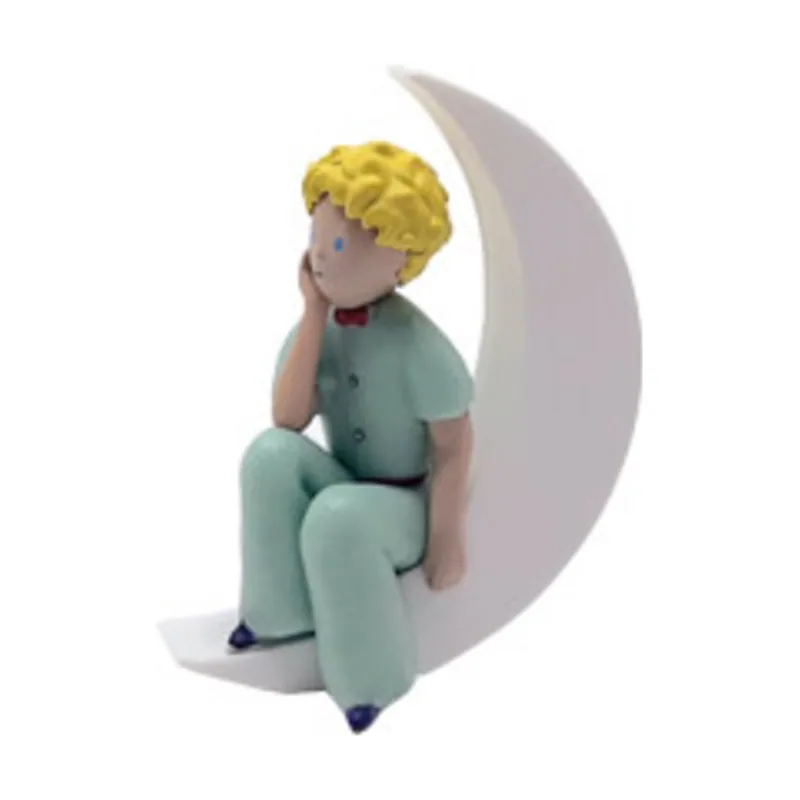Plastoy Principito Sentado En La Luna Figura 6,6 cm Pvc El Principito