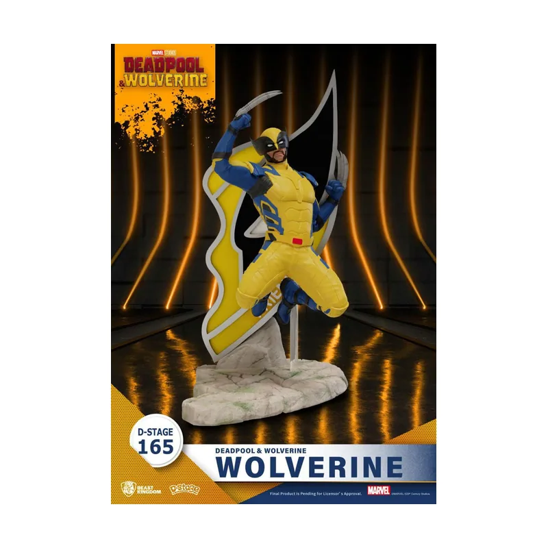 Beast Kingdom Figura Wolverine Deadpool 3 Diorama D-Stage