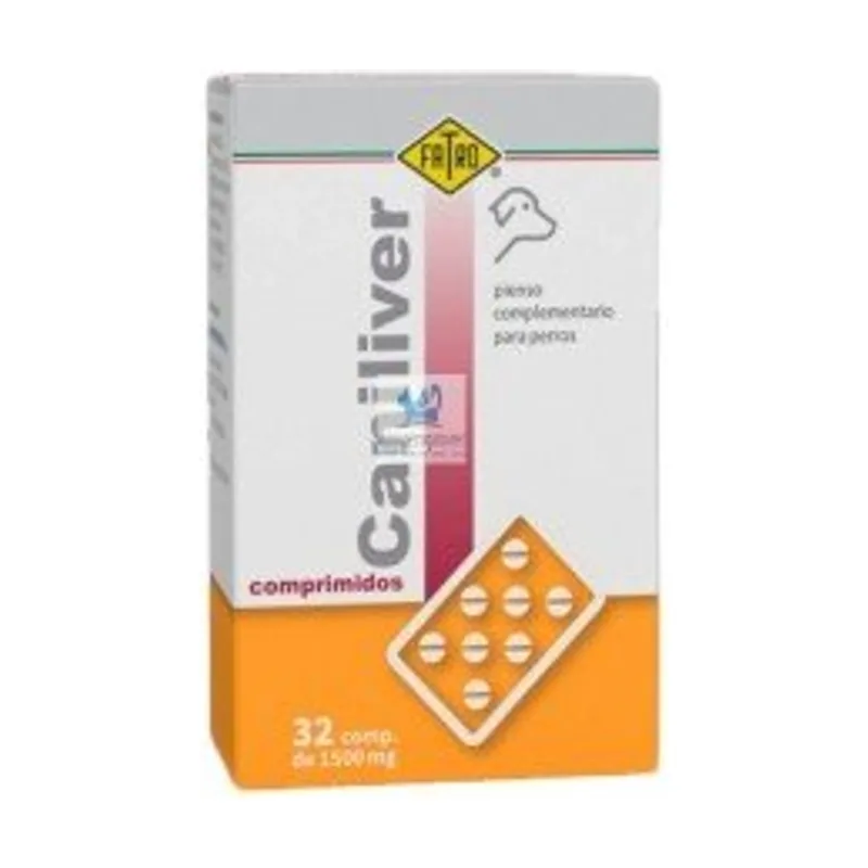 Fatro Caniliver Comprimidos para Perros 32 comprimidos 1500mg