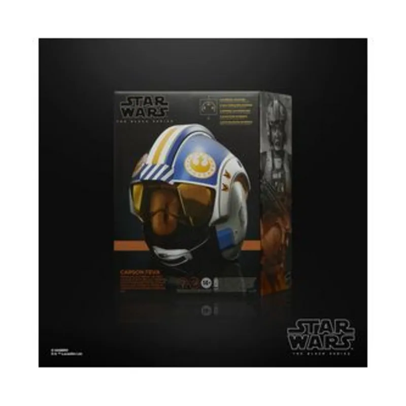 Hasbro Carson Teva Casco Electronico Replica 1:1 Star Wars The Mandalorian The Black Series