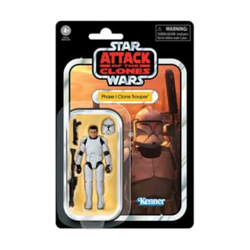 Hasbro Phase I Clone Trooper Fig. 9,5 cm Star Wars Attack Of The Clones The Vintage Collection