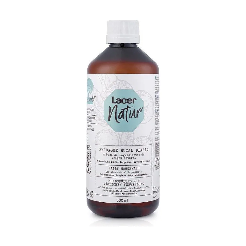 Lacer Natur Enjuague Bucal Diario 500ml