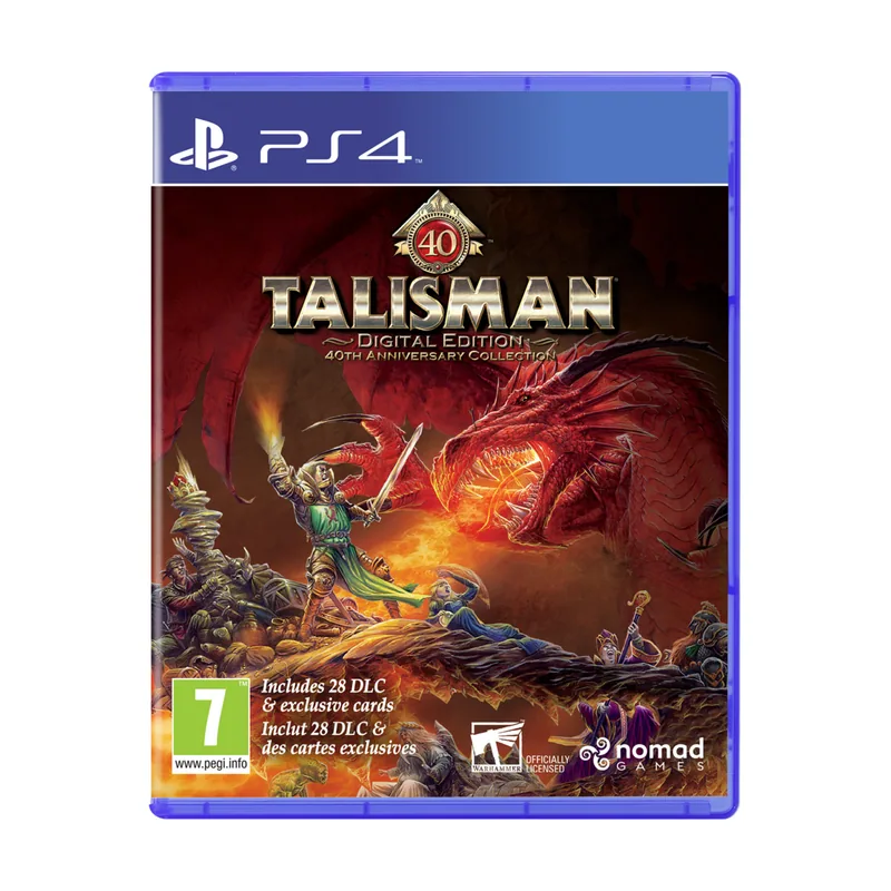 Nomad Games Talisman 40th Anniversary Edition Collection PS4