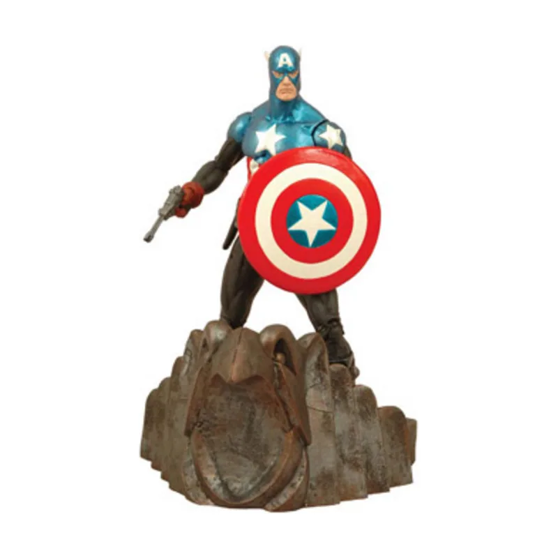 Diamond Comics Distributors Capitan America Figura 18 cm Marvel Select