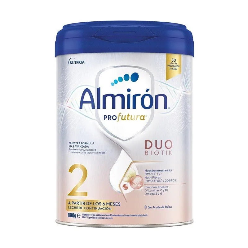 Almirón 2 Profutura Leche de Continuación Duobiotik 800gr