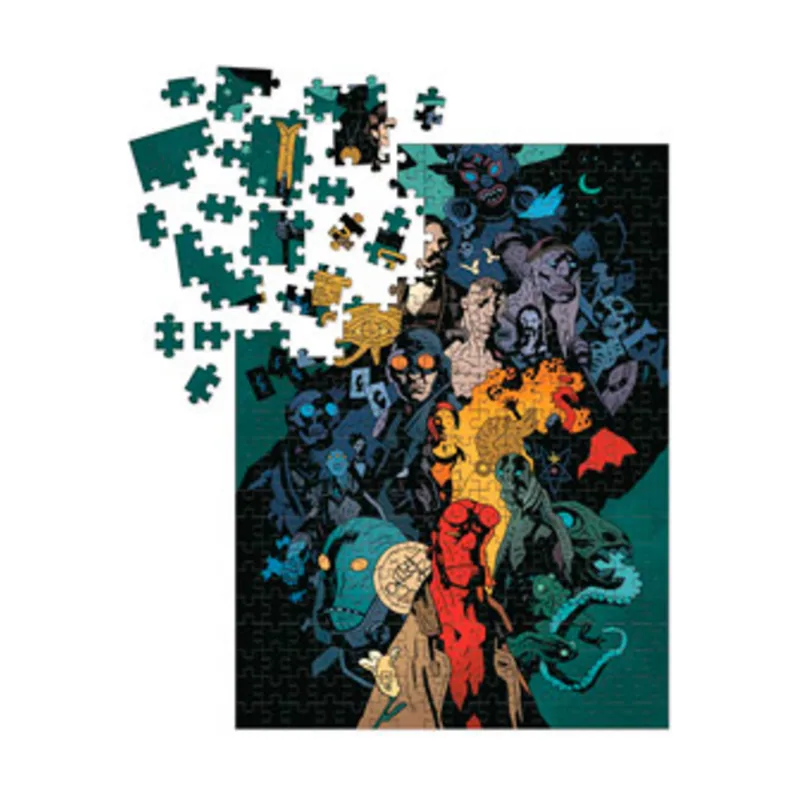 Dark Horse Hellboy His Life And Times Puzzle 1000 Piezas Hellboy