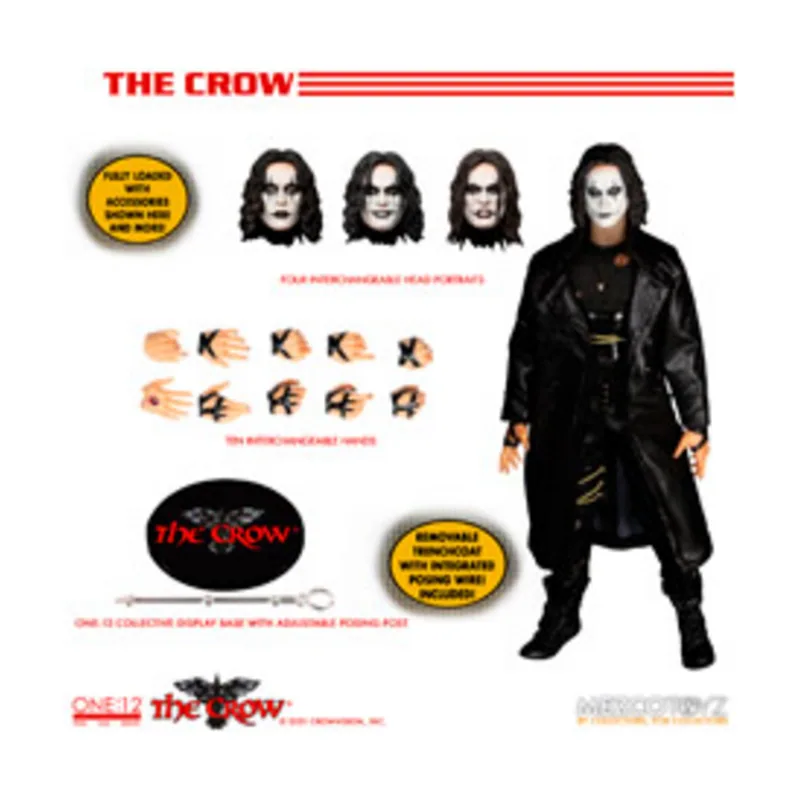 Mezco Toyz The Crow Figura 17 cm The Crow The One:12 Collective