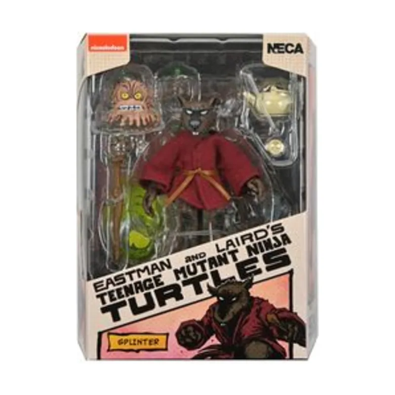 National Entertainment Collectibles Assoc. Splinter Fig. 11,5 cm Teenage Mutant Ninja Turtles Mirage Comics