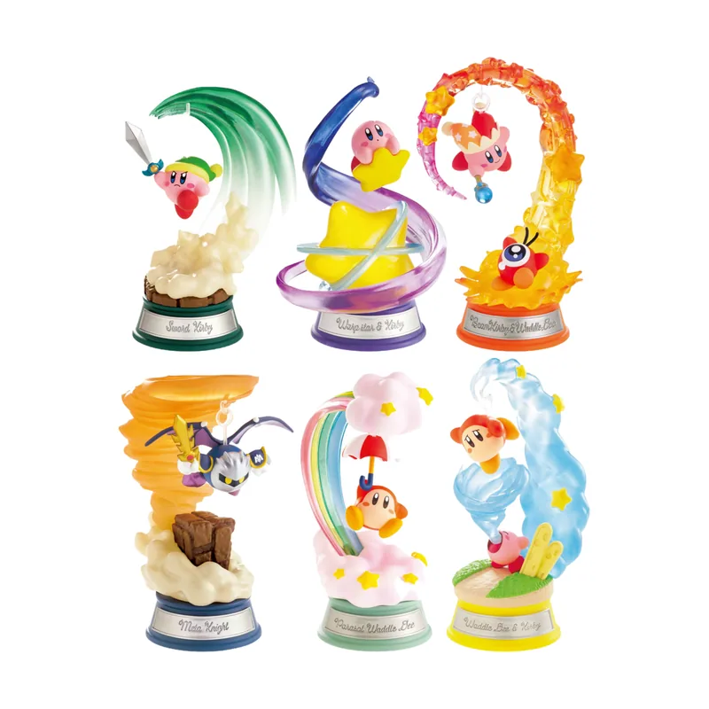 Re-Ment Pack 6 Minifiguras Kirby Swing