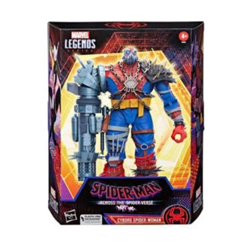 Hasbro Cyborg Spider-Woman Deluxe Fig. 23 cm Spider-Man Across The Spider-Verse Part One Marvel Legends