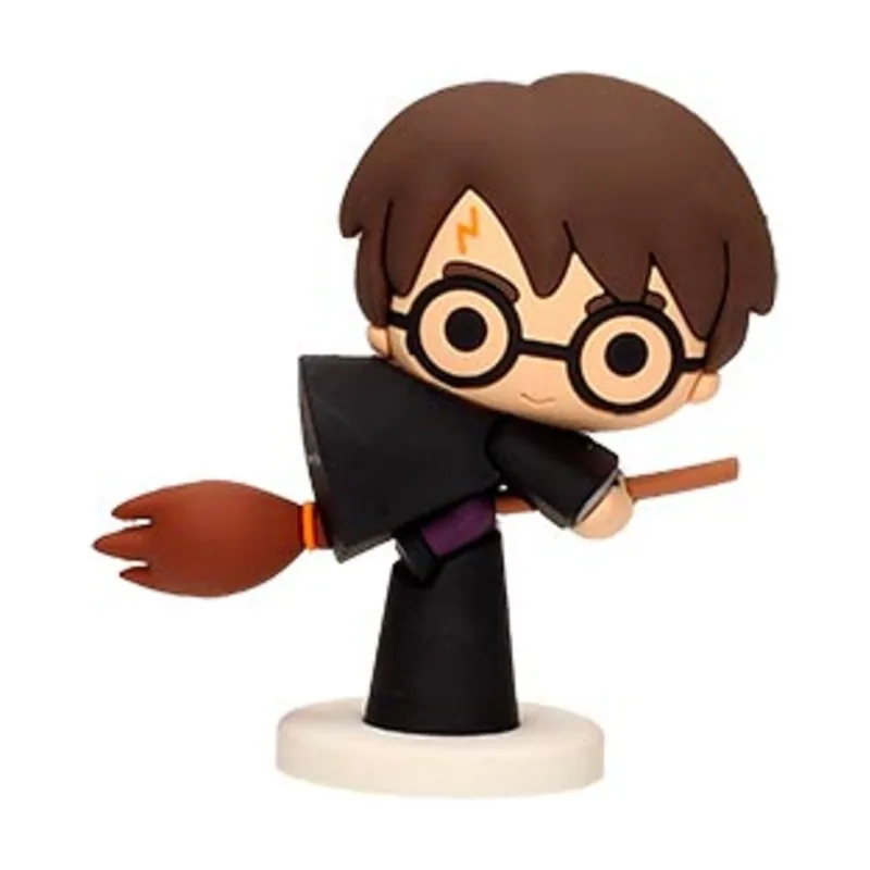 SD Toys Harry Potter Nimbus Capa Negra Mini Figura Goma Harry Potter
