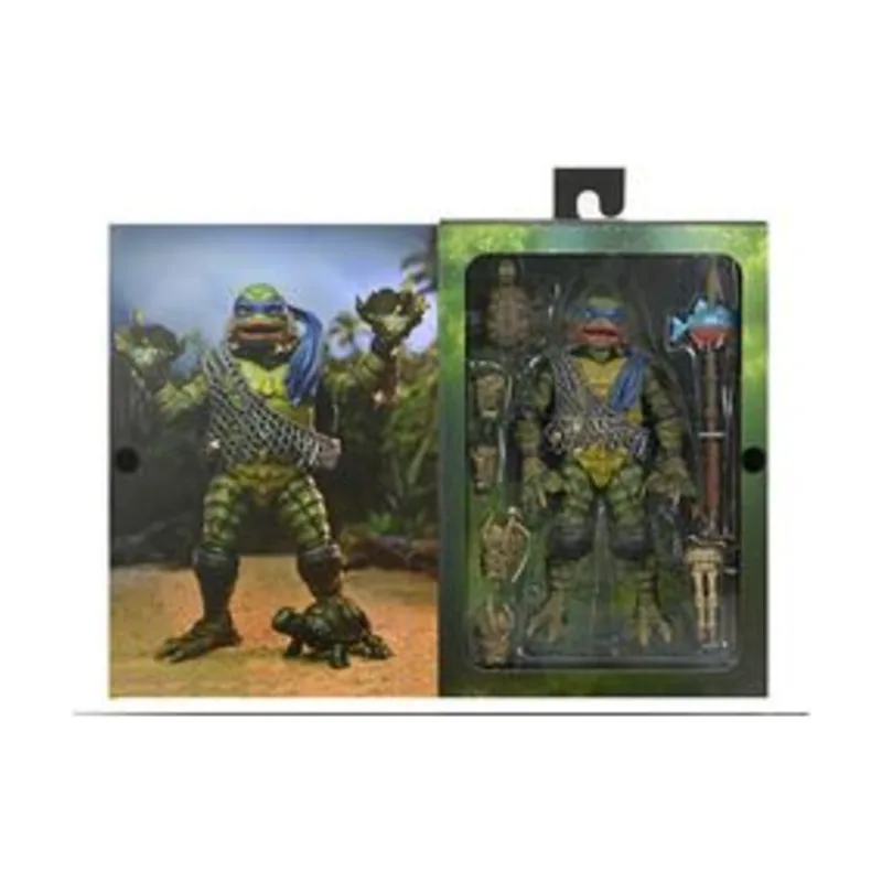 National Entertainment Collectibles Assoc. Leonardo As The Creature From The Black Lagoon Scale Action Fig. 18 cm Universal Monsters X Tmnt