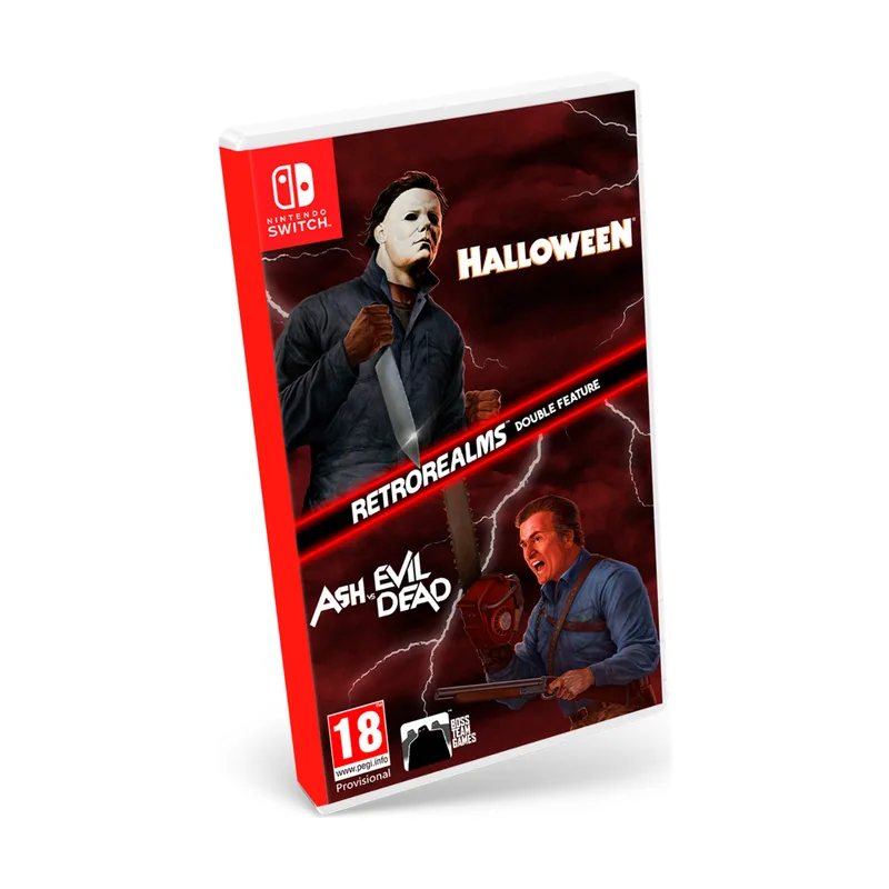 Nighthawk Interactive Halloween and Ash vs Evil Dead RetroRealms Double Feature Switch