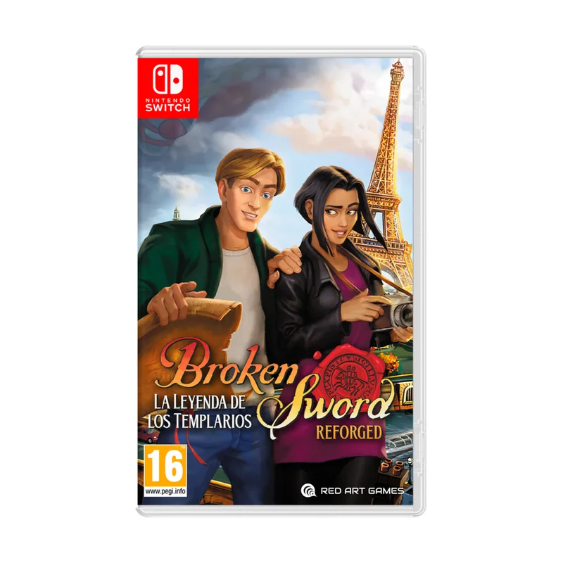 Red Art Games Broken Sword Shadow of the Templars Reforged Switch