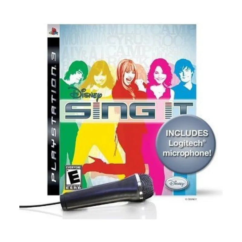 Disney Sing It Bundle with Microphone Import PS3